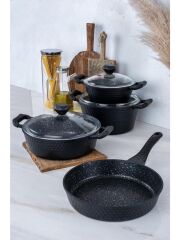 7 PARÇA DÖKÜM TENCERE SETİ OUTLET