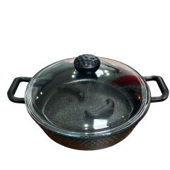 30 CM DÖKÜM GRANİT YAPIŞTIRMAZ PİLAV TENCERE